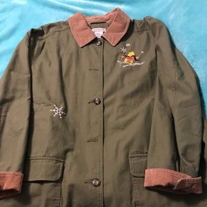 Disney brand Winnie the Pooh barn jacket coat